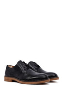 Men's Black Lace Up Leather Casual Shoes | Derimod