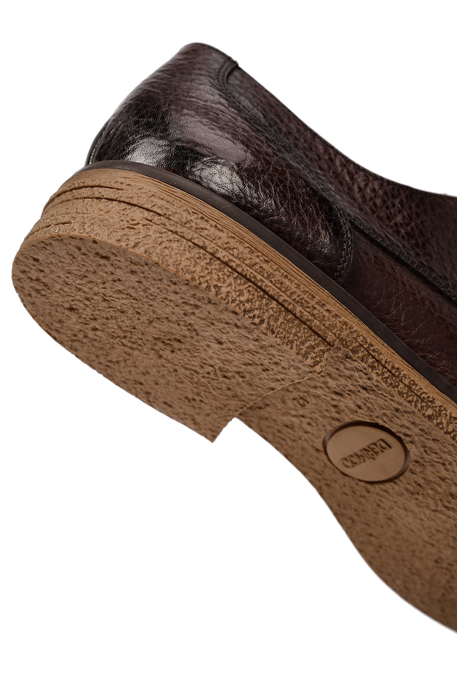 Men's Brown Lace Up Leather Casual Shoes