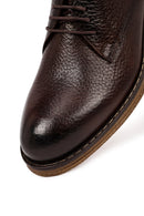 Men's Brown Lace Up Leather Casual Shoes | Derimod