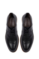 Men's Black Lace Up Leather Casual Shoes | Derimod