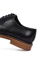 Men's Black Lace Up Leather Casual Shoes | Derimod