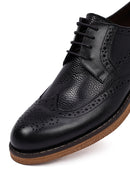 Men's Black Lace Up Leather Casual Shoes | Derimod