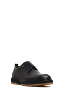 Men's Black Lace-Up Leather Casual Shoes | Derimod