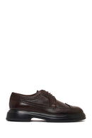 Men's Brown Lace-Up Thick Sole Leather Casual Shoes | Derimod