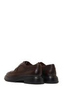 Men's Brown Lace-Up Thick Sole Leather Casual Shoes | Derimod