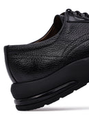 Men's Black Lace Up Leather Casual Shoes | Derimod