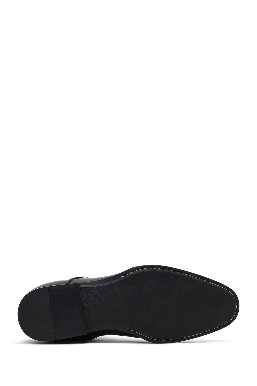 Men's Black Leather Chelsea Boot