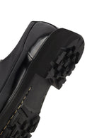 Erkek Siyah Bağcıklı Deri Casual Ayakkabı | Derimod