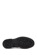 Erkek Siyah Tokalı Kalın Tabanlı Deri Loafer | Derimod