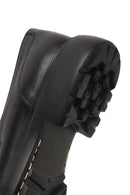 Erkek Siyah Tokalı Kalın Tabanlı Deri Loafer | Derimod