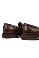 Men's Brown Leather Loafer | Derimod