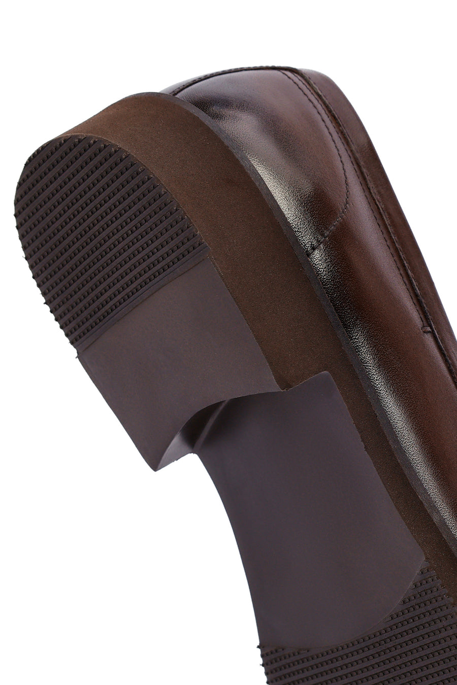 Men's Brown Leather Loafer