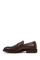 Men's Brown Leather Loafer | Derimod