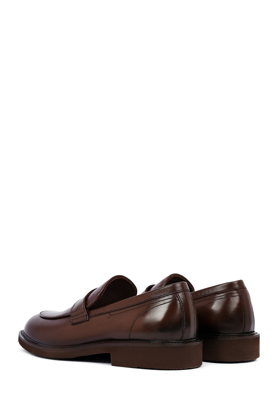 Men's Brown Leather Loafer