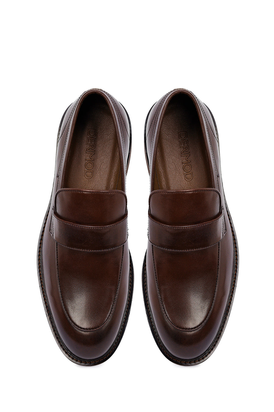 Men's Brown Leather Loafer