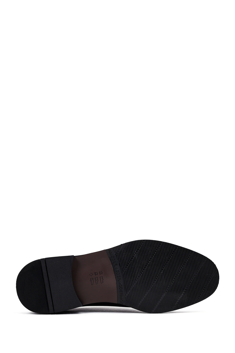 Men's Black Lace-Up Leather Classic Shoes