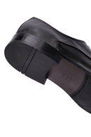 Erkek Siyah Bağcıklı Deri Klasik Ayakkabı | Derimod