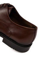 Erkek Kahverengi Bağcıklı Deri Klasik Ayakkabı | Derimod