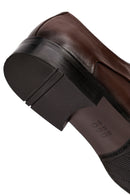 Erkek Kahverengi Bağcıklı Deri Klasik Ayakkabı | Derimod