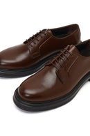 Men's Brown Lace-Up Leather Casual Shoes | Derimod