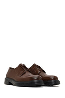 Men's Brown Lace-Up Leather Casual Shoes | Derimod