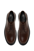 Men's Brown Lace-Up Leather Casual Shoes | Derimod
