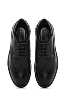 Men's Black Lace Up Leather Casual Shoes | Derimod