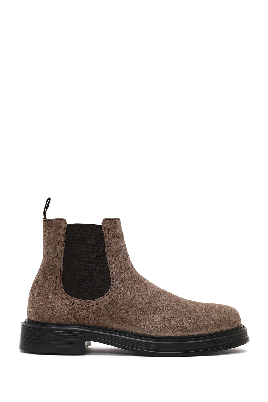 Men's Mink Suede Leather Chelsea Boot 25WFD611010 | Derimod