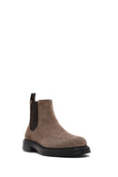 Men's Mink Suede Leather Chelsea Boot | Derimod