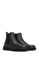 Erkek Siyah Deri Chelsea Bot | Derimod