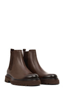 Erkek Kahverengi Deri Chelsea Bot | Derimod