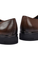 Erkek Kahverengi Bağcıklı Deri Casual Ayakkabı | Derimod