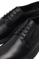 Erkek Siyah Bağcıklı Deri Casual Ayakkabı | Derimod
