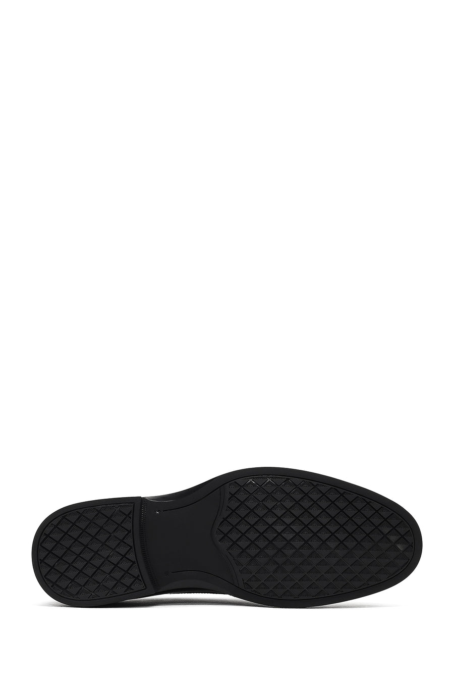 Men's Black Lace-up Leather Casual Shoes