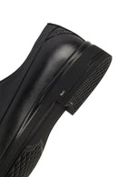 Erkek Siyah Bağcıklı Deri Casual Ayakkabı | Derimod