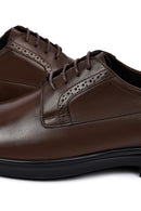 Men's Brown Lace Up Leather Casual Shoes | Derimod