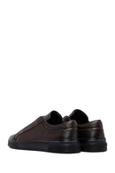 Men's Brown Lace-Up Leather Sneakers | Derimod