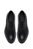 Erkek Siyah Bağcıklı Deri Klasik Ayakkabı | Derimod