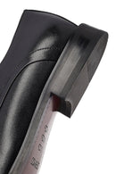 Erkek Siyah Bağcıklı Deri Klasik Ayakkabı | Derimod