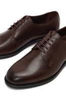 Men's Brown Lace-Up Leather Classic Shoe | Derimod
