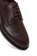 Men's Brown Lace-Up Leather Classic Shoe | Derimod