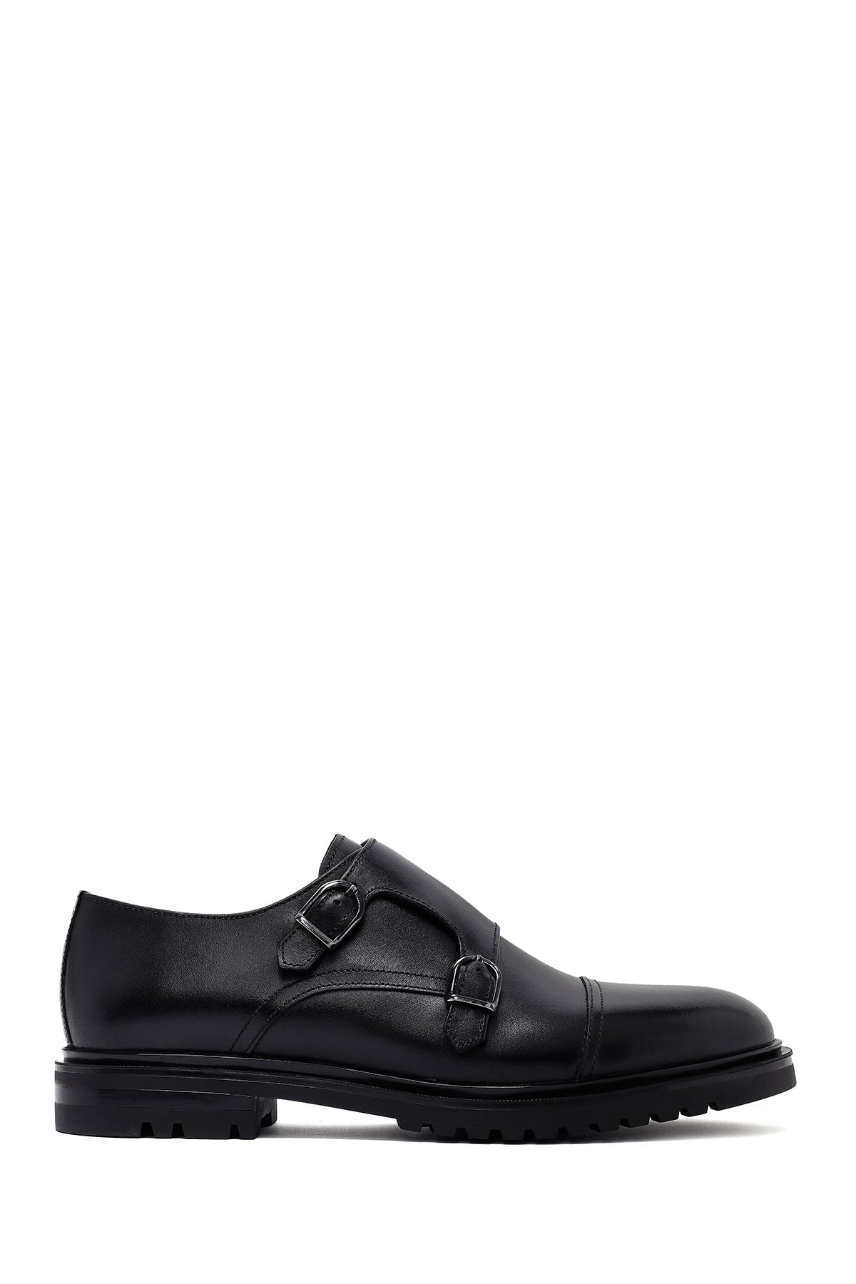 Male Black Leather Classic Shoes 25WFD621718 | Derimod