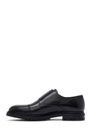 Male Black Leather Classic Shoes | Derimod