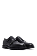 Male Black Leather Classic Shoes | Derimod