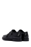Male Black Leather Classic Shoes | Derimod