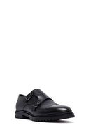 Male Black Leather Classic Shoes | Derimod