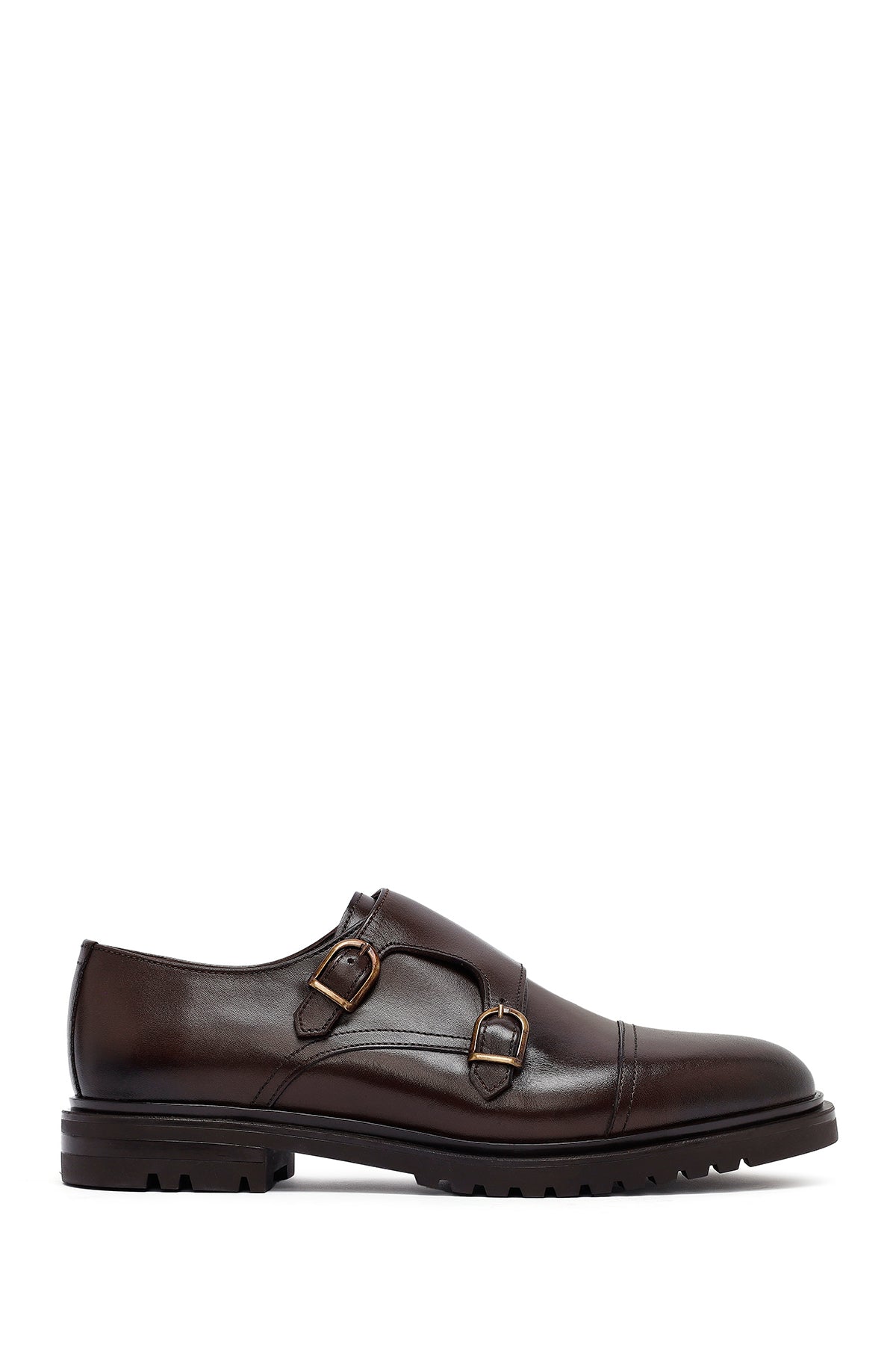 Male Brown Leather Classic Shoes 25WFD621718 | Derimod