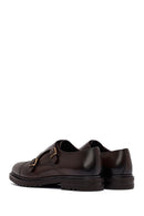 Male Brown Leather Classic Shoes | Derimod