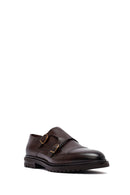 Male Brown Leather Classic Shoes | Derimod
