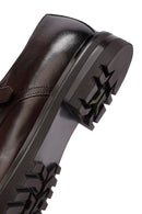 Male Brown Leather Classic Shoes | Derimod
